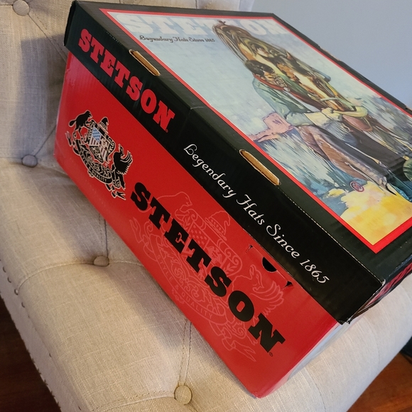 Yellow American Hat Co. Western Cowboy Hat 6 1/2 - Picture 1 of 13